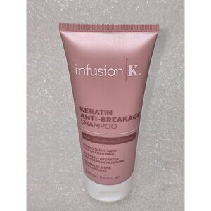 Infusion K Keratin Anti-Breakage Shampoo 100ml 3.4 oz For Damaged Hair